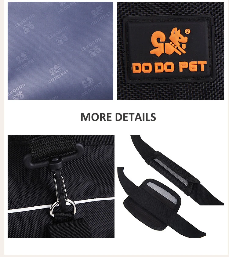 Высококачественная прочная сумка-переноска для домашних животных, дорожная сумка для маленьких собак/кошек, Повседневная дизайнерская сумка на плечо для щенков из Оксфорда черного цвета, размеры s, m, l
