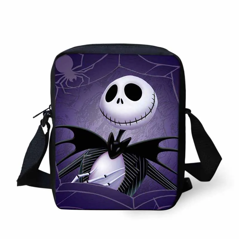 

2019 Nightmare Before Christmas Men Crossbody Bags Messenger Shoulder Handbag Small Satchel Bolsa Feminina Kids School Gifts
