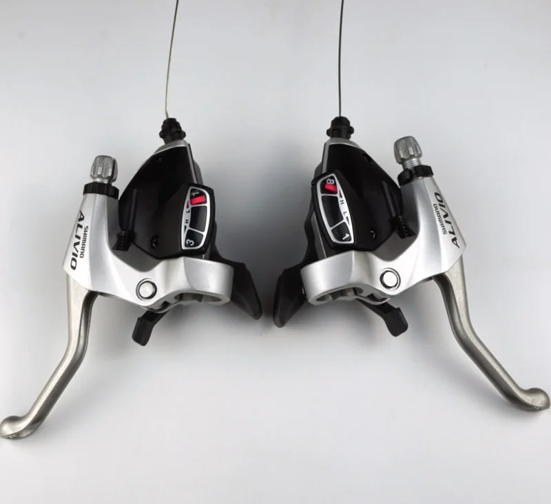 SHIMANO الأصلي ALIVIO ST-M410 3X8 24 انتقال الدراجة الجبلية MTB ثانية اتصال DIP شيفتر الفرامل مقبض التبديل دراجة أجزاء SHIMANO الأصلي ALIVIO ST-M410 3X8 24 انتقال الدراجة الجبلية MTB ثانية اتصال DIP شيفتر الفرامل مقبض التبديل دراجة أجزاء
