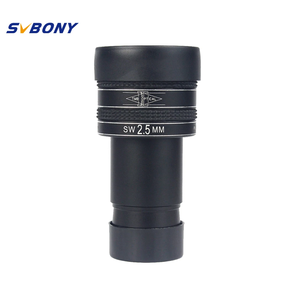 SVBONY 1.25 بوصة العدسة SWA 58 درجة 2.5 مللي متر الكواكب العدسة ل الفلك تلسكوب أحادي مناظير W2486A