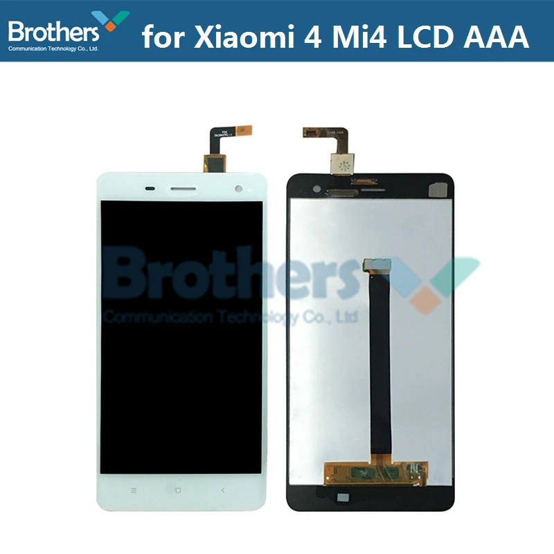 LCD Screen Display for Xiaomi Mi4 Touch Screen for Xiaomi 4 Mi 4 Lcds Digitizer Assembly Phone Replacement Parts 5 White Black (1)