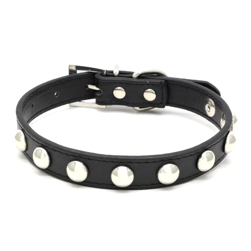 T-MENG Bling Pet собачий воротник вел 1Row со стразами из искусственной кожи ошейники для щенков собак колокол кошка шейный ремень для маленькие собаки, питомцы аксессуары