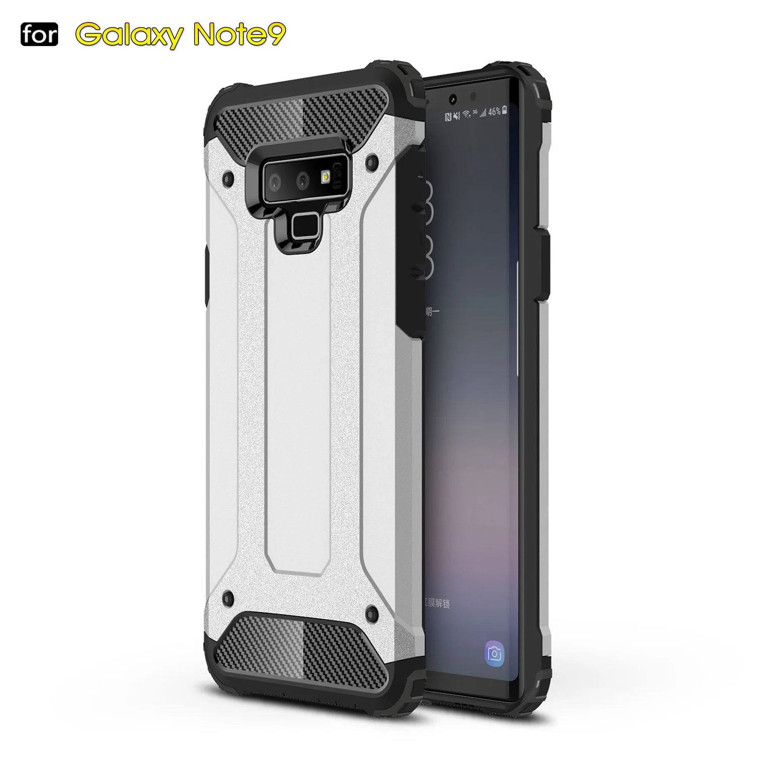 For Samsung Galaxy NOTE 9 8 5 S9 S8 A6 Plus S7 S6 Edge S5 A5 A7 A8 Hybrid Back Case Full Protector Cover Armor New Luxury Smart |