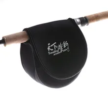 Тра круглая рыбацкая сумка 115x135x85 мм спиннинговая катушка защитный чехол кастинговая Катушка Чехол Неопреновая катушка Bolsa Pesca аксессуары