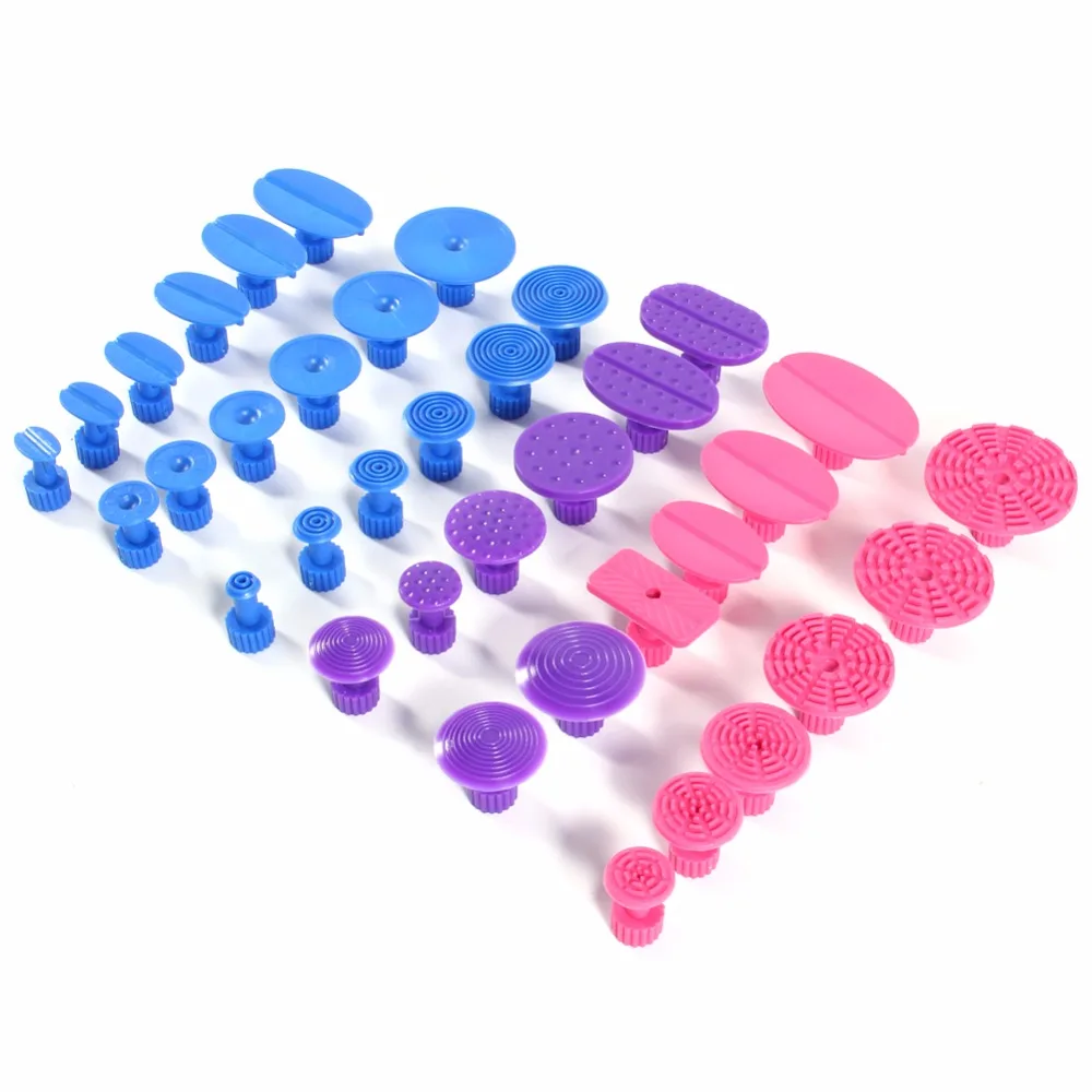 Prix pour 36 PCS Auto Carrosserie Débosselage sans peinture Outils PDR Colle Puller Tabs Kits Déménagement Nylon Dent De Réparation Prix pour 36 PCS Auto Carrosserie Débosselage sans peinture Outils PDR Colle Puller Tabs Kits Déménagement Nylon Dent De Réparation