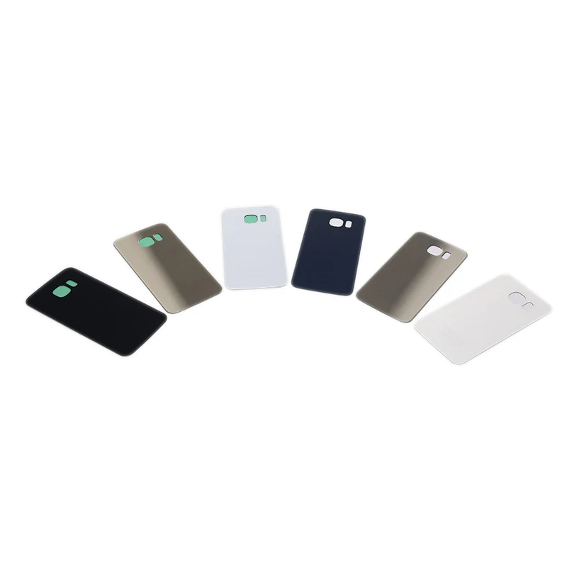 New Edge Plus Battery Glass Back Cover For Samsung Galaxy S6Edge G925 G928 Door Housing With Sticker S6 | Мобильные телефоны и