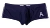 AUS020 Модные мужские пляжные шорты, Мужская одежда для доски быстросохнущая - Цвет: Синий