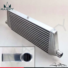Universal 47mm Inlet /Outlet bar plate Intercooler FMIC Aluminum Turbo Inter cooler Turbocharged system Reducing air temperature