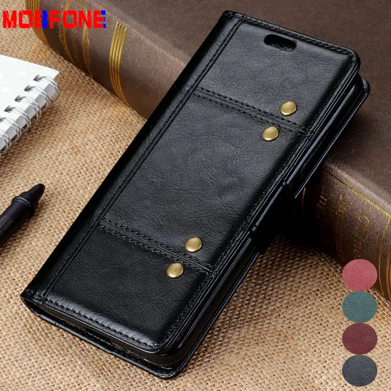 

Leather Case For Xiaomi Mi Note 3 A2 6X Mix 2s Mix3 8 Pro 8SE Play Black Shark Phcophone F1 Flip Stand Wallet Cover
