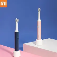 Оригинальная XIAOMI Mijia SO WHITE звуковая электрическая зубная щетка Беспроводная зарядка IPX7 Водонепроницаемая зубная щетка перезаряжаемая