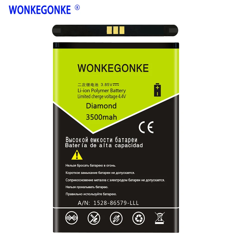 Аккумулятор WONKEGONKE для Umi Diamond | Мобильные телефоны и аксессуары