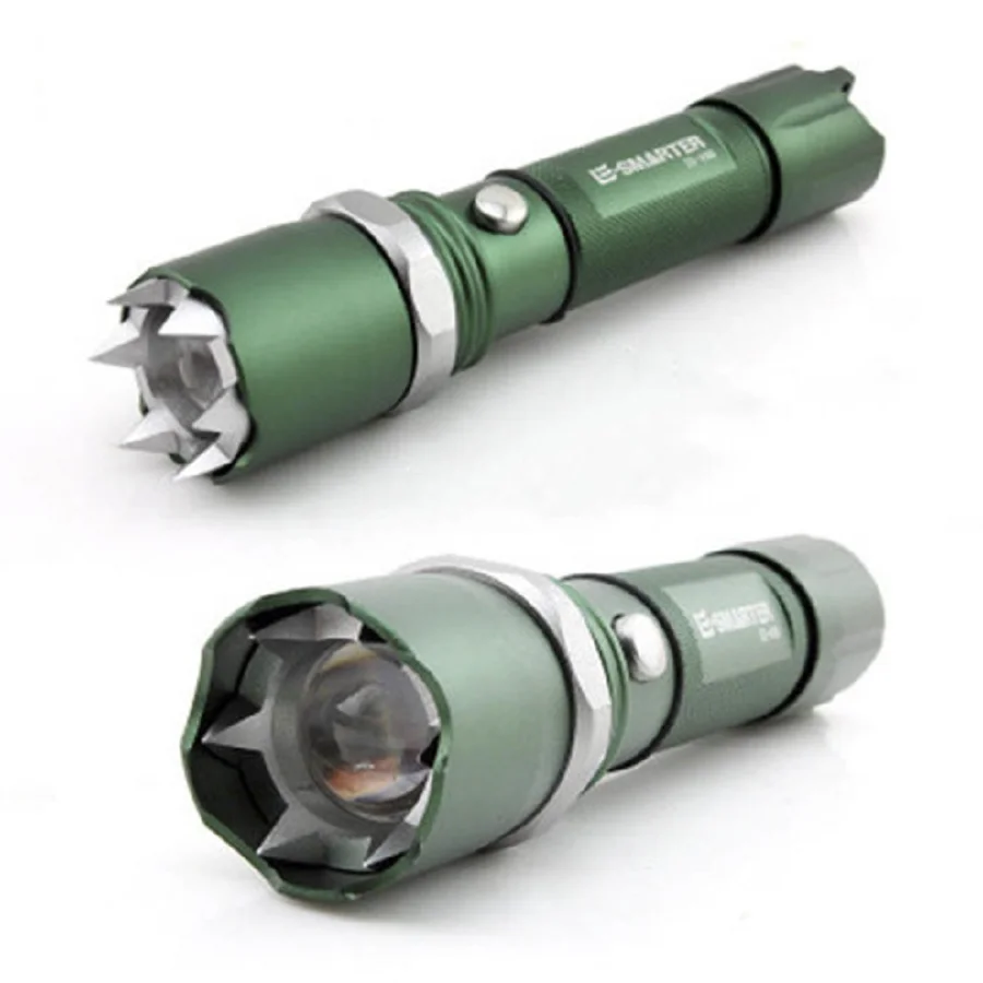 

Pointed Self-defense Glare Flashlight Outdoor Patrol Self-defense Equipment