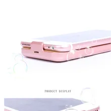 Высокое качество для Iphone 5 5S 6S 7 Внешний Батарея Запасные Аккумуляторы для телефонов Задняя резервного копирования куртка Зарядное устройство чехол 4 вида цветов 10 шт./лот