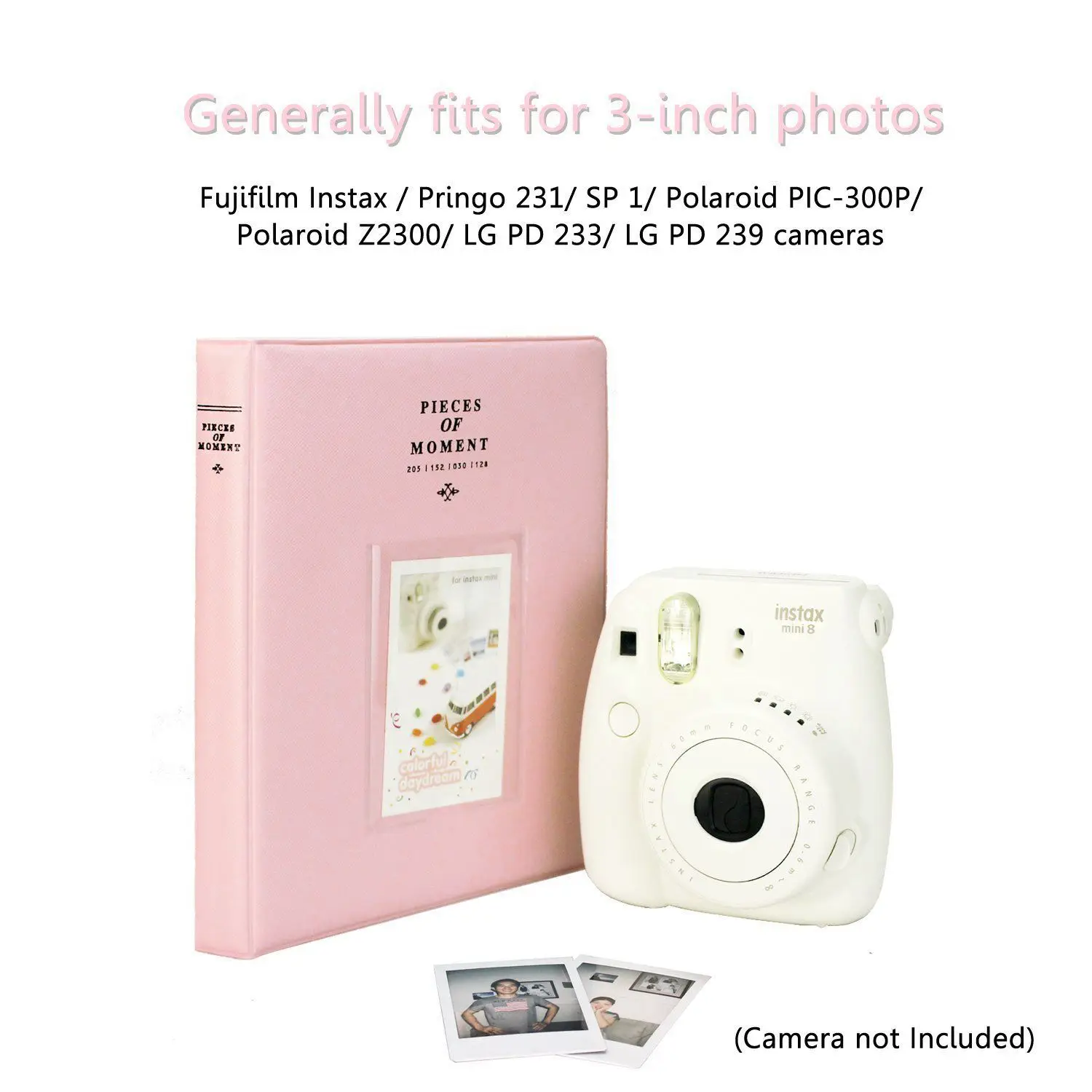 128 карманов фотоальбом для Mini Fuji Instax 70 7s 8 25 50s 90 Polaroid Z2300 PIC 300P пленка