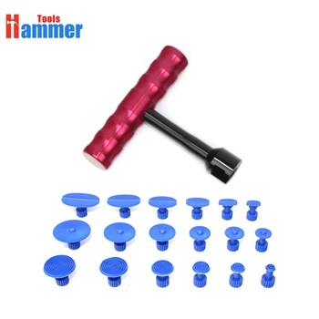 

T-Bar Puller Lifter Tools Kit Car Paintless Body Dent Repair Removal Hail Hand