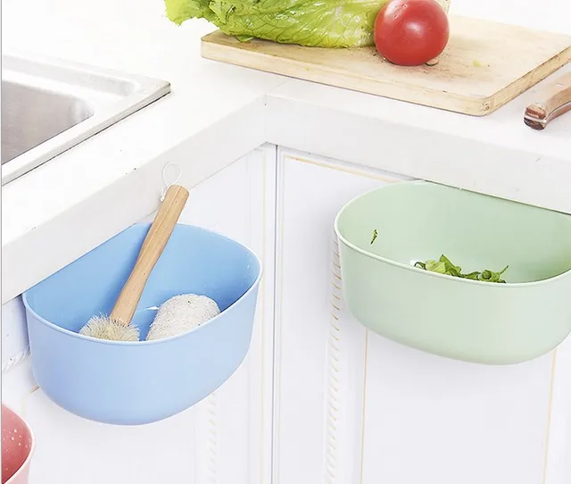 Cheap 1PC Kitchen Cabinet Door Hanging Type Large Garbage Bin European Style Plastic Storage Box KW 002 Cheap 1PC Kitchen Cabinet Door Hanging Type Large Garbage Bin European Style Plastic Storage Box KW 002