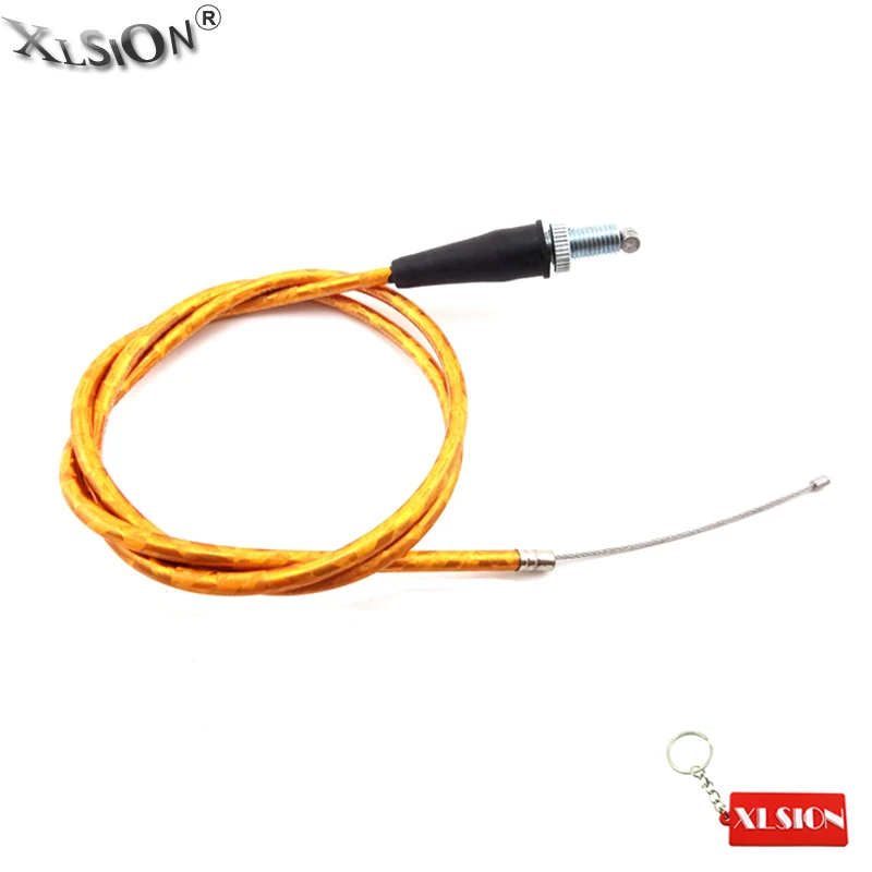 XLSION Aftermarket Gold Twist Дроссельный кабель для 50cc 110cc 125cc 140cc 150cc 160cc Orion SSR Coolster SDG GPX