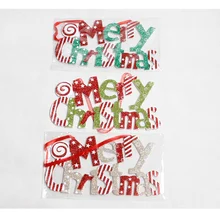 1PC Merry Christmas Sign Hanging Paper with Christmas Holidays Door Wall Christmas Tree Ornaments very merry paper christmas