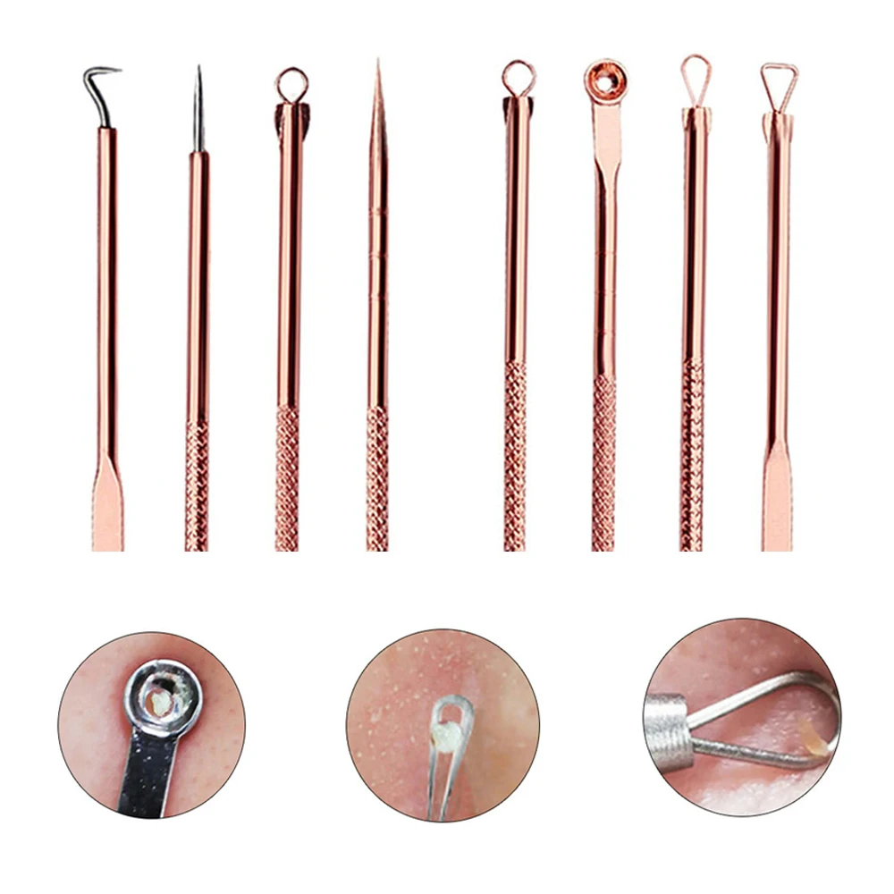 

4PCS Black Spots Remover Extraction From Black Dots Clean Acne Needles Set Blemish Remover Pore Cleaner Skin Cleaner Tool