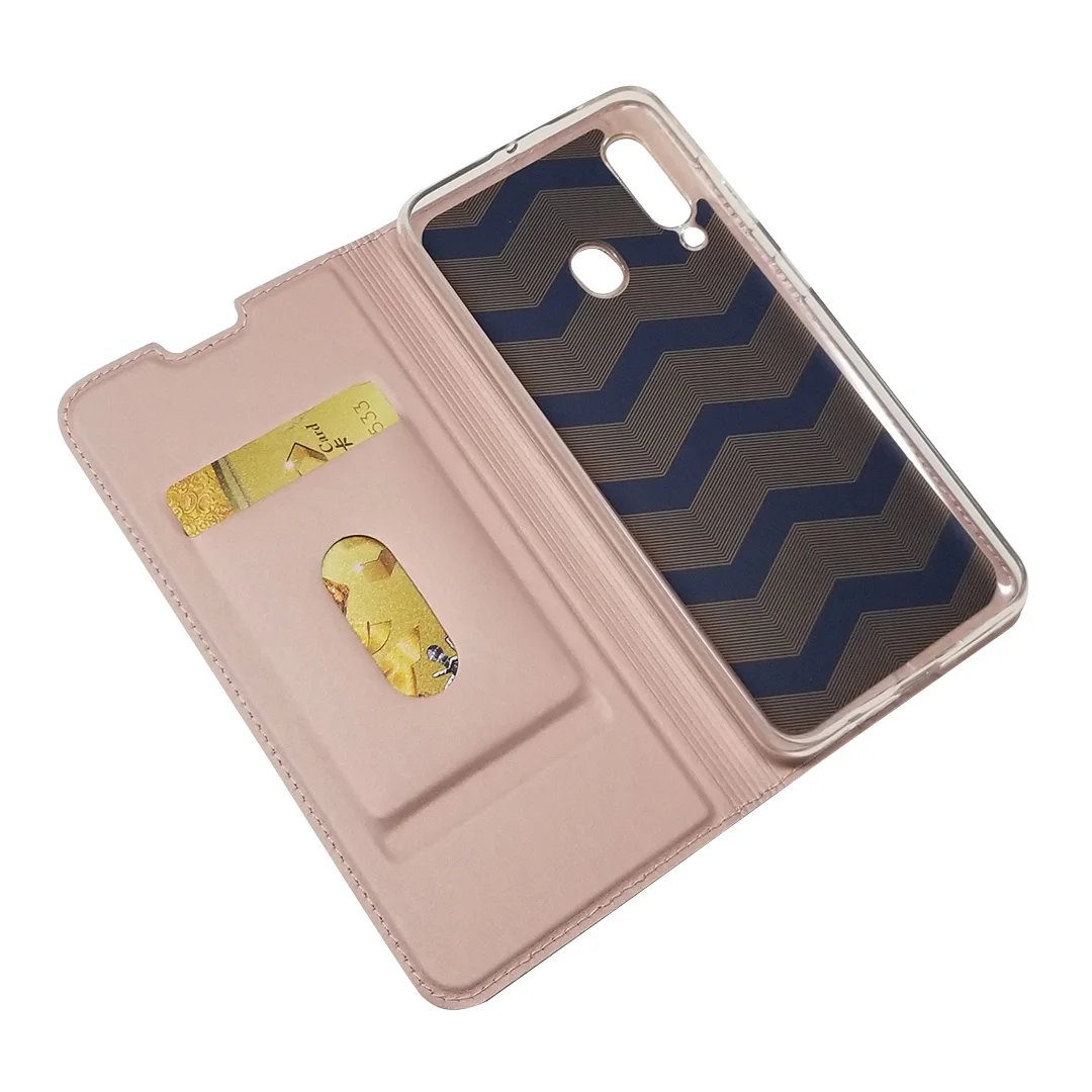 Кожаный чехол для samsung Galaxy A60 A6060, высококачественный роскошный Ультратонкий Магнитный флип-чехол для samsung Galaxy A60
