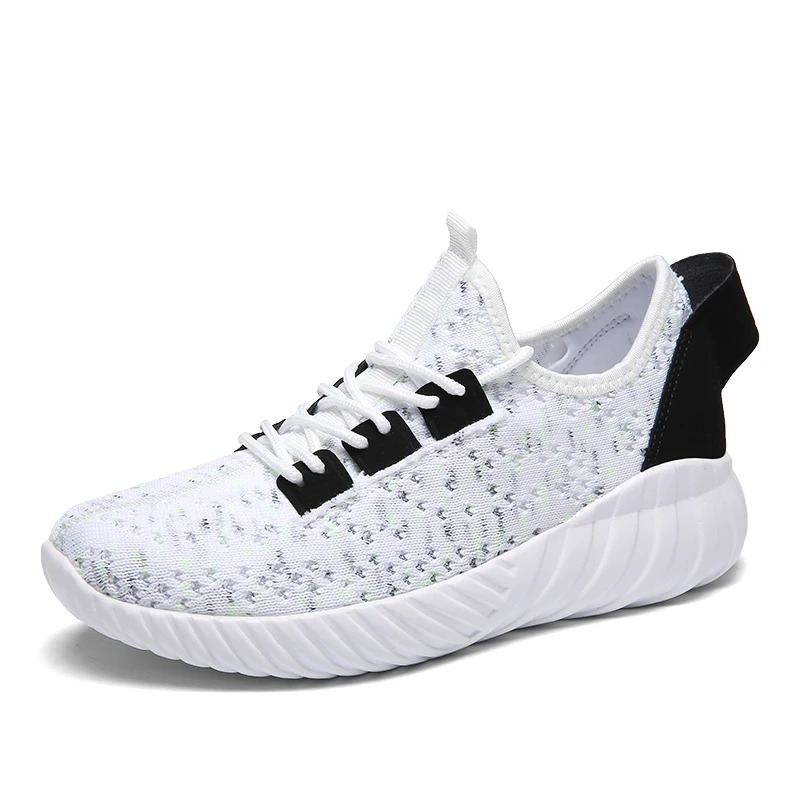 

LEMAI Men Casual Shoes Brand Men Shoes Men Sneakers Flats Mesh Slip On Loafers Fly Knit Breathable Plus Big Size Spring Autumn