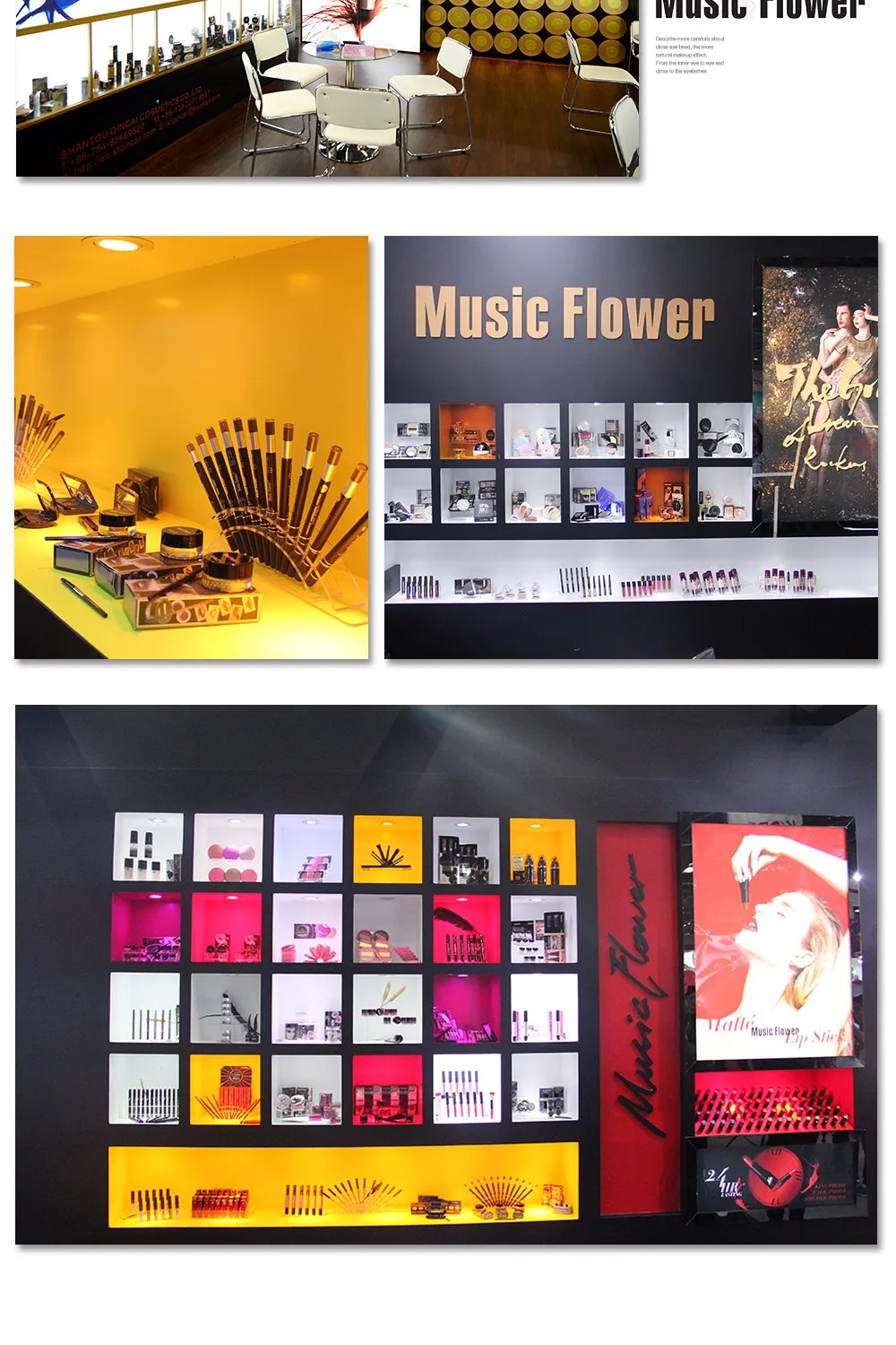 Music Flower новые Пресс жидкая подводка для глаз черный водостойкий, быстро сохнущий долговечностью Delineador Comestics Eye Liner косметические карандаши