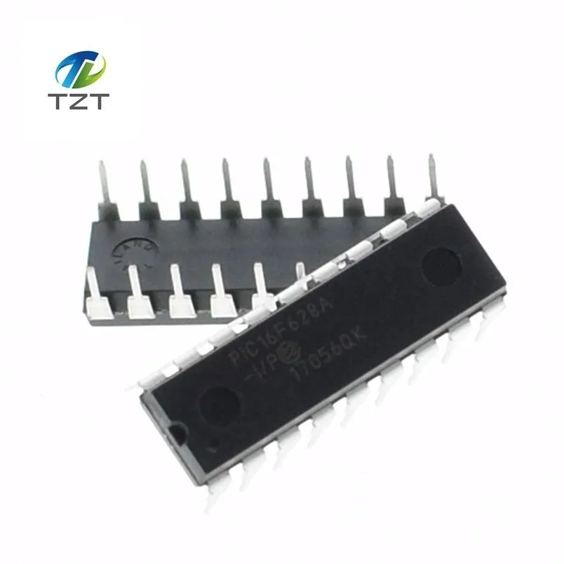 1 PCS PIC16F628A I/P DIP 18 PIC16F628A PIC16F628 16F628 Flash Based, 8 ...