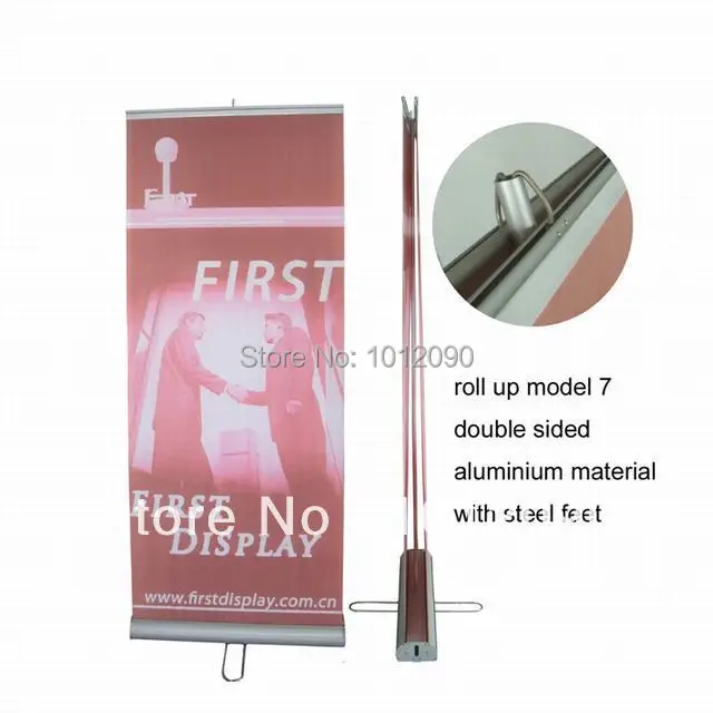 

200X80cm Retractable banner stand Double Sided Retractable Roll Up Banner Stand