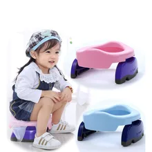 Путешествия горшок обучение детское сиденье складной Открытый писсуар, унитаз автомобиль подушка для унитаза Дети туалет для кемпинга