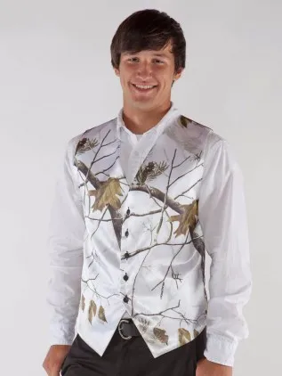 white camo dress shirt
