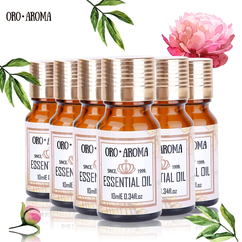 

Oroaroma Helichrysum Cinnamon Ylang Bergamot Jojoba Argan Essential Oils Pack For Aromatherapy Spa Bath 10ml*6