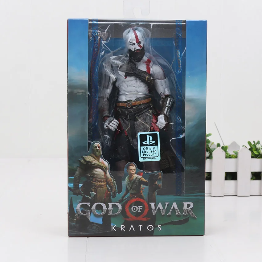 NECA God of War Kratos God of War 4 игровая фигурка статуя Подарочная игрушка для детей Brinquedos figuals - Цвет: newest in box