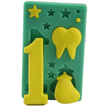 

DIY First Birthday Baby Shape Silicone Cake Mold Fondant Cake Mold Cake Decoration Tools Soap Chocolate Cake Mold FM997