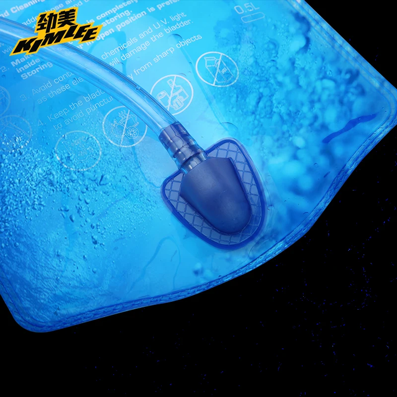 KIMLEE сумка для хранения воды 1.5L Открытый складной портативный Велоспорт Кемпинг