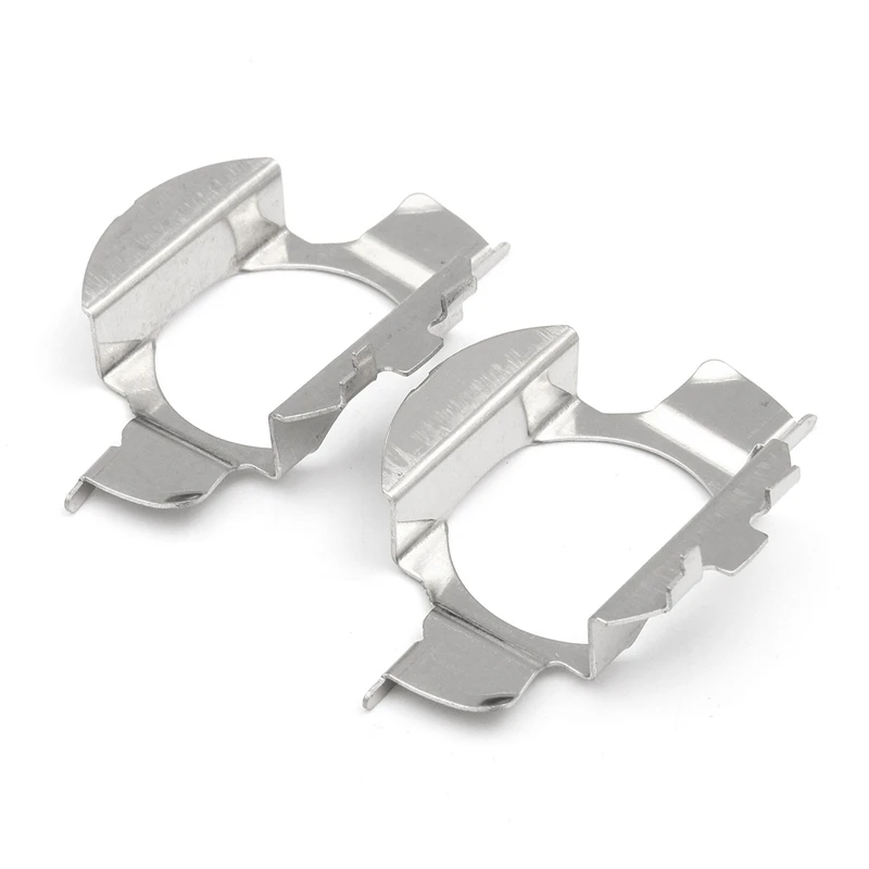 

Pair H7 Headlamp Bulb Socket Base Holder Adapter Clips for VW Bora