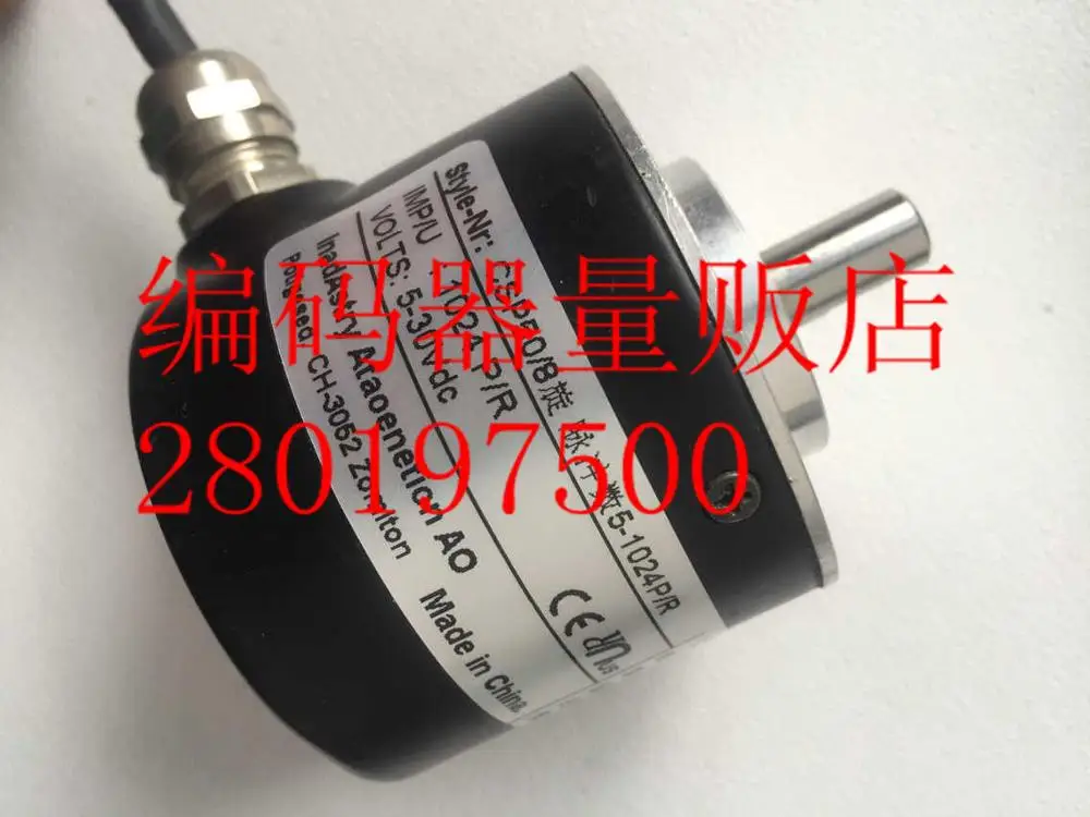 

[BELLA] CSP50/8 rotary encoder pulse number 5-1024P/R new hollow shaft encoder