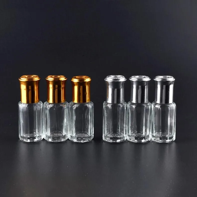 50 шт. 3 мл 6 мл 10ml12ml Пустой Многоразового Roll-on Perfume Bottle Граненые Стеклянные Ароматерапия Эфирное Масло Ролик Рулон мяч бутылка