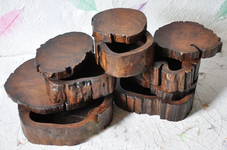 

Shaped Teak Wood Box Features Arts And Arafts Rotating Wooden Jewelry Box Storage Box Home