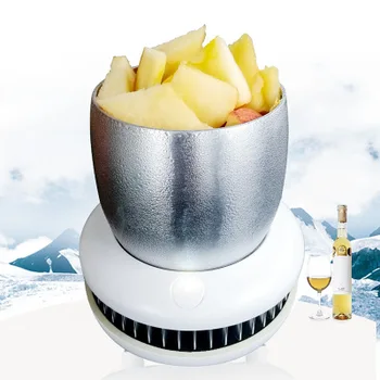 

12V 220V Dual Portable Mini Refrigerator Electric Summer Drink Cooler Kettle Drink Instant Cooling Cup Car Home Cooler Freezer