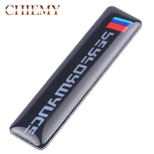 

NEW M Performance Logo Aluminum Emblem Badge Decal Car Sticker for BMW E34 E36 E30 E39 E53 E60 E90 F10 F30 M3 M5 M6 Car Styling