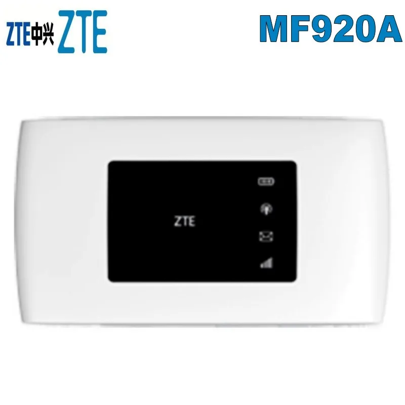 4G+ LTE Pocked Wi-Fi роутер zte MF920A мобильный Точка доступа(разблокированный, белый