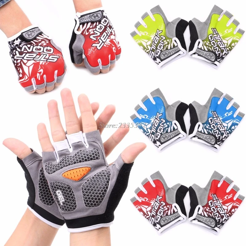 Гелевые велосипедные перчатки, велосипедные спортивные перчатки, велосипедные перчатки с полупальцами, противоударные