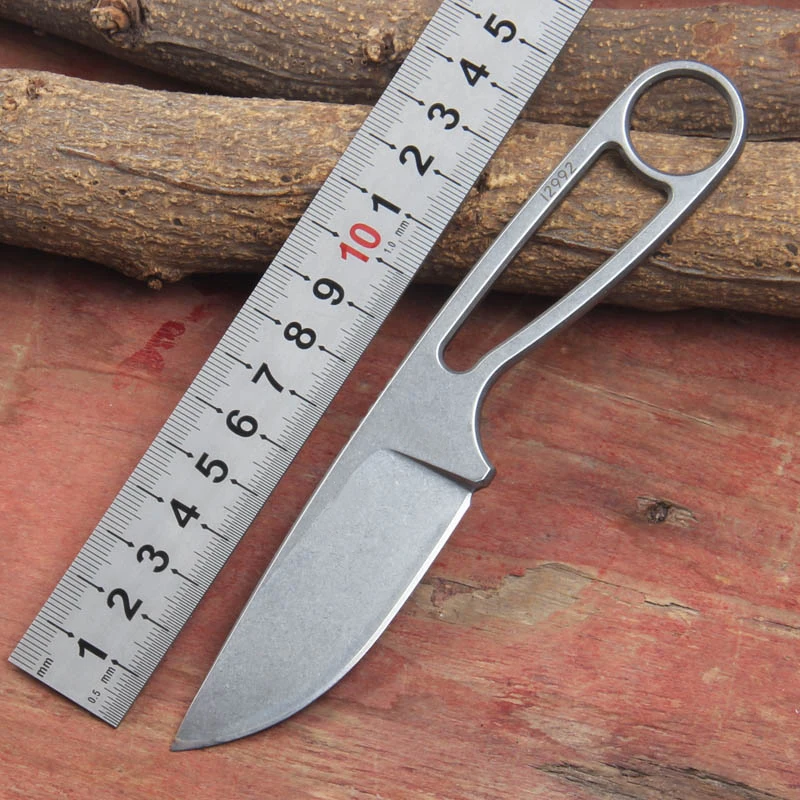 High quality! IZULA fixed blade knife tactical hunting with Rowen D2 camping straight outdoor survival tool | Инструменты