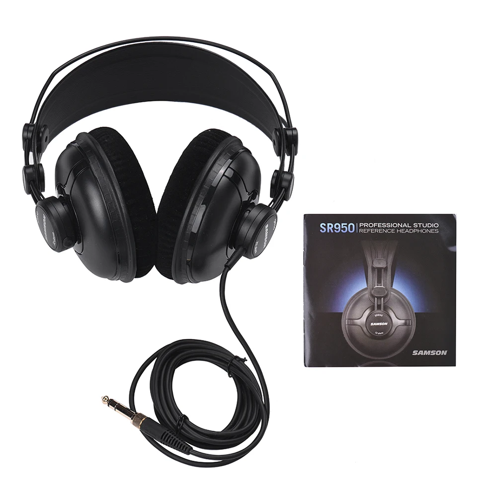 SAMSON SR950 Studio Reference Monitor наушники динамическая гарнитура закрытые наушники дизайн для записи музыки оценка игры