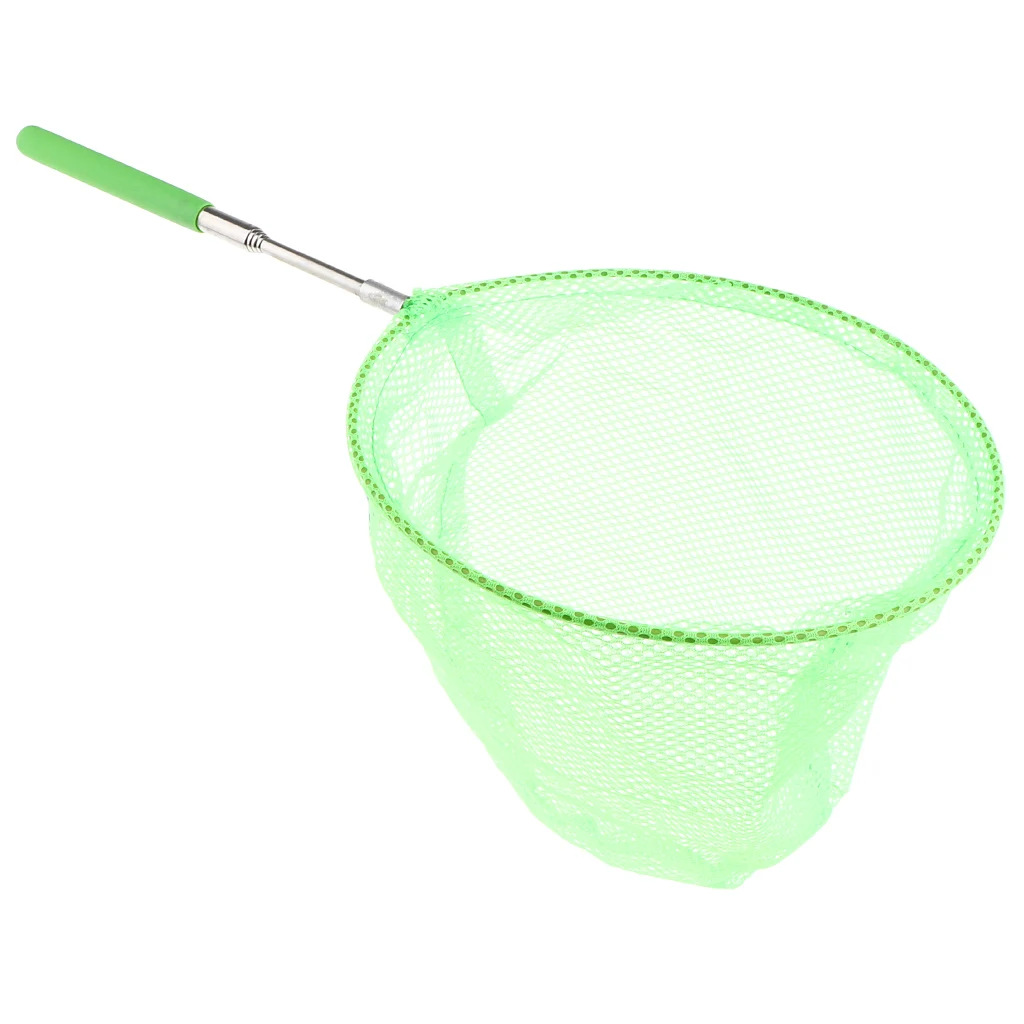 7 Colors Outdoor Extendable Insect Catching Butterfly Net Fishing Insect Net for Kids Fish Play