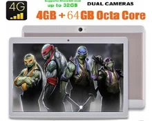 10 inch Original 3G 4G LTE tablet PC Android 6 0 Phone call Octa core 1280x800