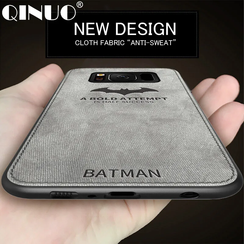 Мягкой ткани для удаления остатков крема Бэтмен противоударный чехол для samsung Galaxy S9 S8 S10 плюс S7 Note 9 8 A6 A7 плюс A8 A9 M10 M20 A10 A30 A50 A70