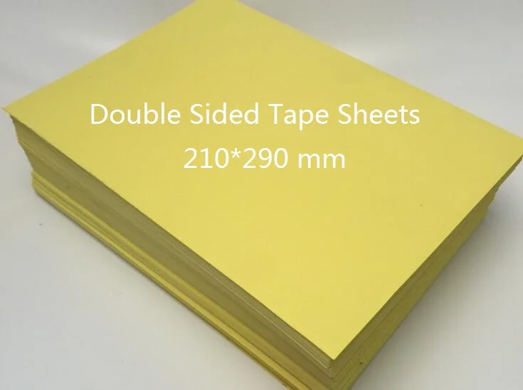 Size 210 290mm Double Sided Adhesive Tape Sheet Transparent Sticky Film Diy Craft 10 30 50 100 You Choose Quantity Office Adhesive Tape Aliexpress Size 210 290mm Double Sided Adhesive Tape Sheet Transparent Sticky Film Diy Craft 10 30 50 100 You Choose Quantity Office Adhesive Tape Aliexpress
