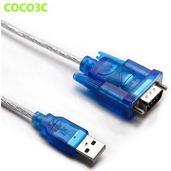 

USB to RS-232 cable USB 2.0 to DB9 Male cable COM Port Serial PDA 9Pin Port Cable Adapter support Win 7 8