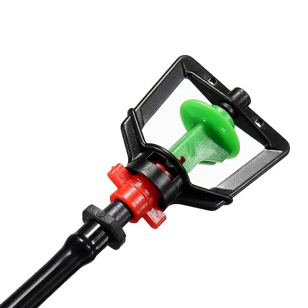 10Pcs Spray Sprinkler Rotating Automatic Watering Garden Lawn Greenhouse Irrigation Agricultural Atomization Anti-drip Device